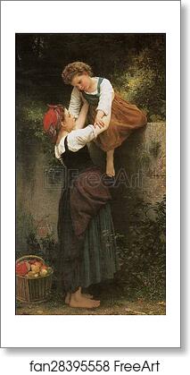 Free art print of Little Marauders by William-Adolphe Bouguereau