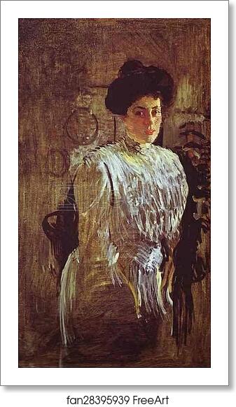 Free art print of Portrait of Margarita Morozova by Valentin Serov Free art print of Portrait of Margarita Morozova by Valentin Serov