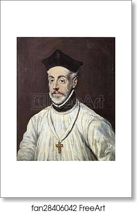 Free art print of Portrait of Diego de Covarrubias by El Greco Free art print of Portrait of Diego de Covarrubias by El Greco