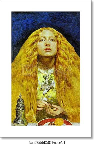 Free art print of The Bridesmaid by Sir John Everett Millais Free art print of The Bridesmaid by Sir John Everett Millais