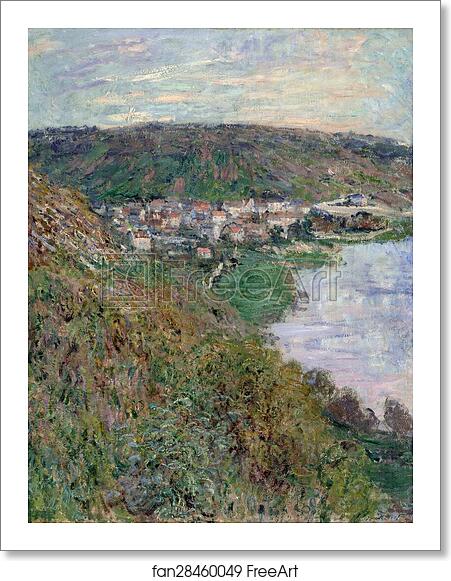Free art print of View of Vétheuil by Claude Monet Free art print of View of Vétheuil by Claude Monet