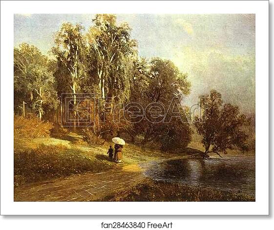 Free art print of River in Krasnoye Selo by Feodor Vasilyev Free art print of River in Krasnoye Selo by Feodor Vasilyev