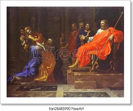 Free art print of Esther Before Assuerus by Nicolas Poussin Free art print of Esther Before Assuerus by Nicolas Poussin