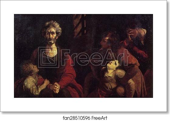 Free art print of Ugolino and His Children by Sir Joshua Reynolds Free art print of Ugolino and His Children by Sir Joshua Reynolds