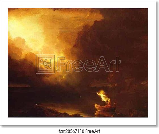 Free art print of The Voyage of Life: Old Age by Thomas Cole