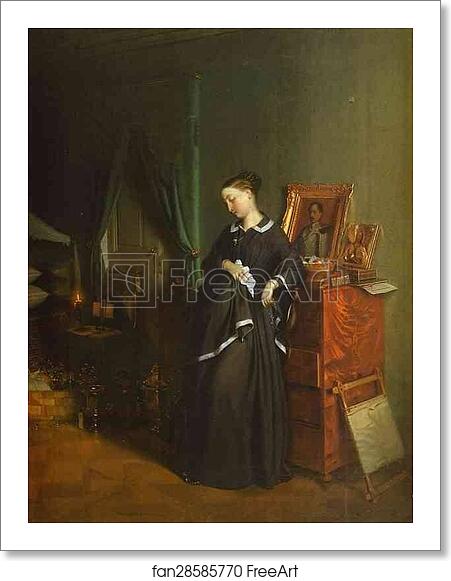 Free art print of Young Widow, 1st version by Pavel Fedotov Free art print of Young Widow, 1st version by Pavel Fedotov