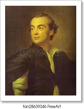 Free art print of Portrait of Johann Joahim Winkelmann by Anton Raphael Mengs