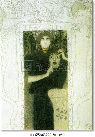 Free art print of Tragödie (Tragedy) by Gustav Klimt