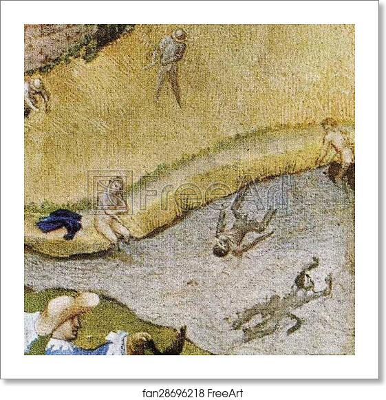 Free art print of Les tr�s riches heures du Duc de Berry. August. Chateau d'Etampes. Detail by Limbourg Brothers Free art print of Les tr�s riches heures du Duc de Berry. August. Chateau d'Etampes. Detail by Limbourg Brothers