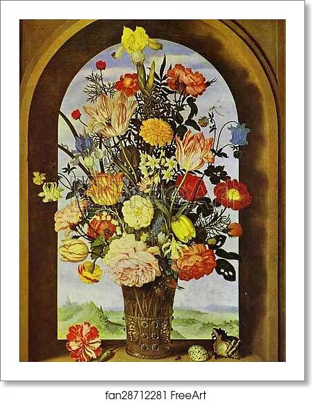 Free art print of Bouquet of Flowers by Ambrosius Bosschaert Free art print of Bouquet of Flowers by Ambrosius Bosschaert