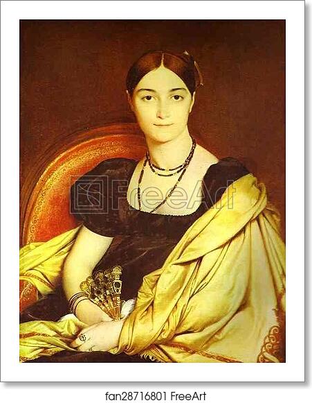 Free art print of Portrait of Madame Duvauçay by Jean-Auguste-Dominique Ingres Free art print of Portrait of Madame Duvauçay by Jean-Auguste-Dominique Ingres
