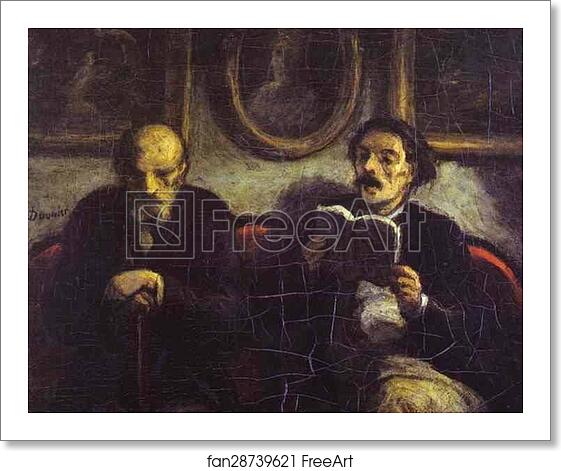 Free art print of Reading of a Poem by Honoré Daumier Free art print of Reading of a Poem by Honoré Daumier