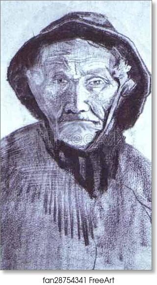 Free art print of Fisherman with Sou'wester by Vincent Van Gogh