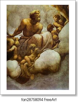 Free art print of Apostle Simon. Detail by Correggio