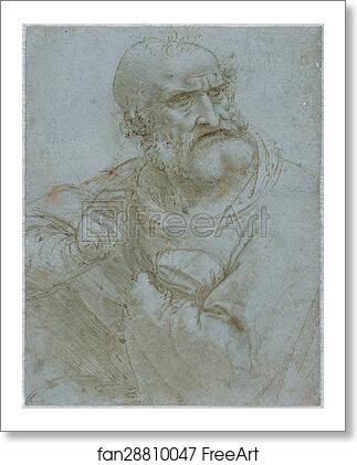 Free art print of Half-Length Figure of an Apostle, 1493-1495 by Leonardo Da Vinci Free art print of Half-Length Figure of an Apostle, 1493-1495 by Leonardo Da Vinci