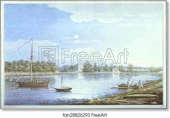 Free art print of The Nevka by the Elagin Island by Maxim Vorobiev