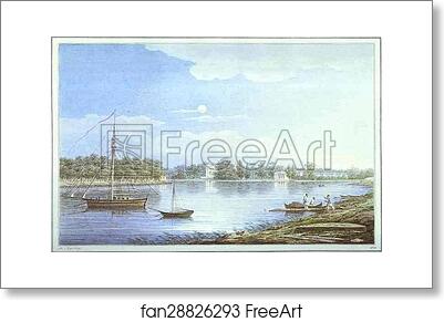 Free art print of The Nevka by the Elagin Island by Maxim Vorobiev