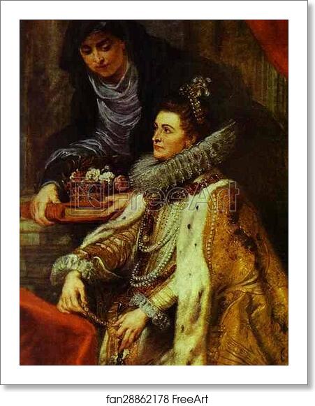 Free art print of The St. Ildefonso Altar (right wing). Archduchess Isabella by Peter Paul Rubens Free art print of The St. Ildefonso Altar (right wing). Archduchess Isabella by Peter Paul Rubens