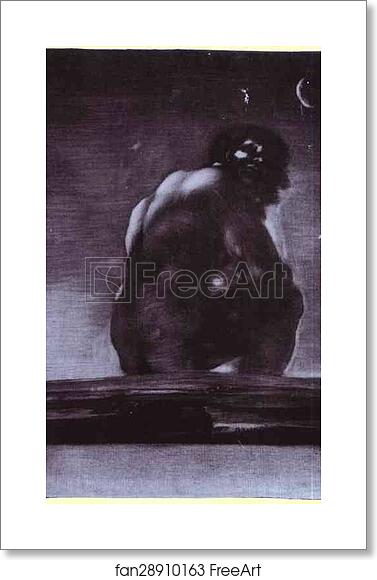 Free art print of The Giant by Francisco De Goya Y Lucientes Free art print of The Giant by Francisco De Goya Y Lucientes