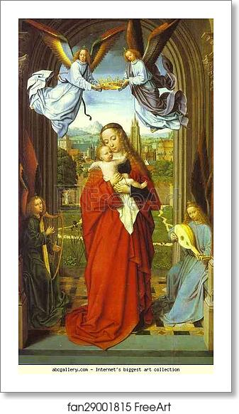 Free art print of Virgin and Child with Four Angels by Gerard David Free art print of Virgin and Child with Four Angels by Gerard David