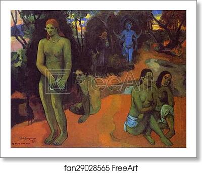 Free art print of Te Pape Nave Nave (Delectable Waters) by Paul Gauguin