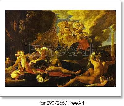 Free art print of Renaud and Armide by Nicolas Poussin Free art print of Renaud and Armide by Nicolas Poussin