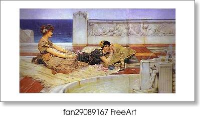 Free art print of Love Votaries by Sir Lawrence Alma-Tadema