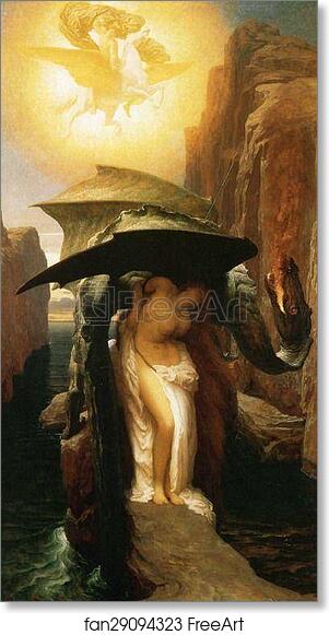 Free art print of Perseus and Andromeda by Frederick Leighton