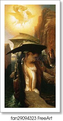 Free art print of Perseus and Andromeda by Frederick Leighton