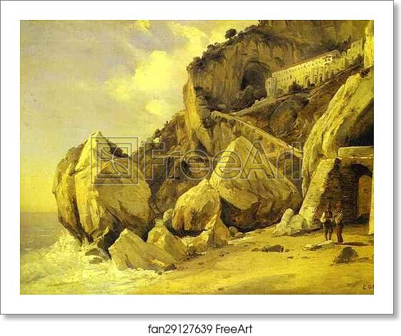 Free art print of Rocks in Amalfi by Jean-Baptiste-Camille Corot Free art print of Rocks in Amalfi by Jean-Baptiste-Camille Corot