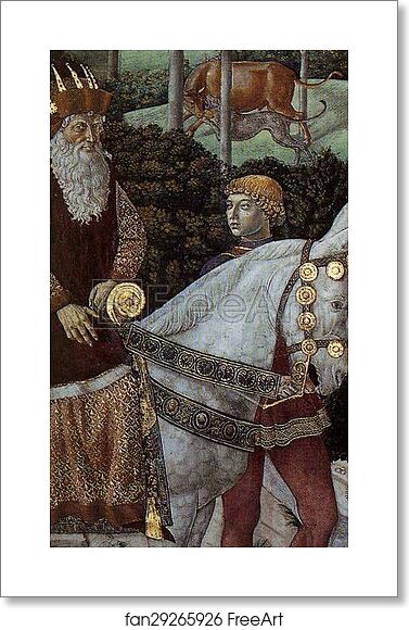 Free art print of Procession of the Magus Caspar. Detail by Benozzo Gozzoli Free art print of Procession of the Magus Caspar. Detail by Benozzo Gozzoli