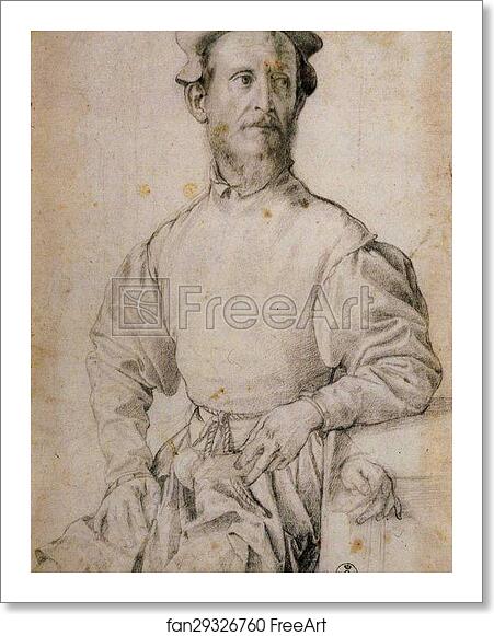 Free art print of Portrait of Pontormo by Agnolo Bronzino Free art print of Portrait of Pontormo by Agnolo Bronzino