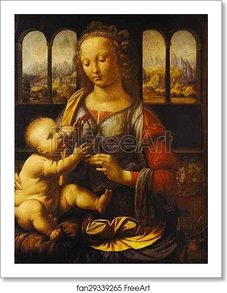 Free art print of Madonna with the Carnation by Leonardo Da Vinci Free art print of Madonna with the Carnation by Leonardo Da Vinci