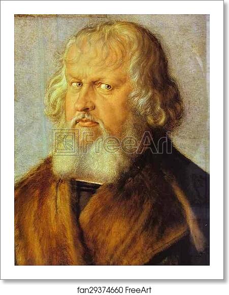 Free art print of Portrait of Hieronymus Holzschuher by Albrecht Dürer