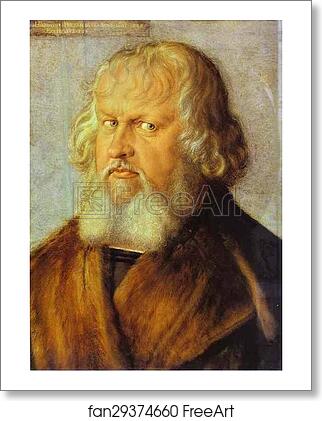 Free art print of Portrait of Hieronymus Holzschuher by Albrecht Dürer