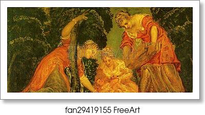 Free art print of Moses Saved from the Waters of the Nile by Jacopo Robusti, Called Tintoretto Free art print of Moses Saved from the Waters of the Nile by Jacopo Robusti, Called Tintoretto