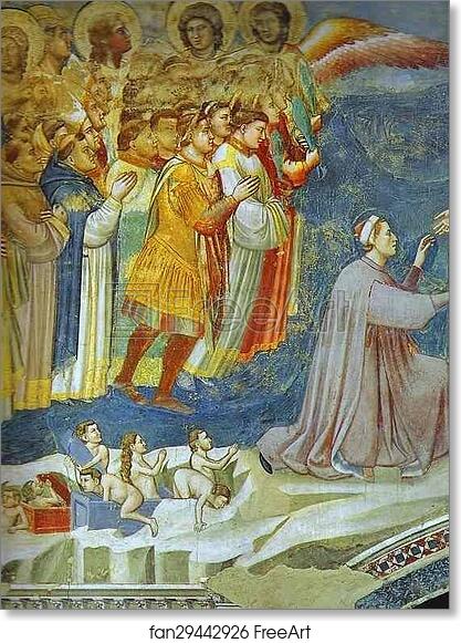 Free art print of The Last Judgement. Detail by Giotto | FreeArt ...