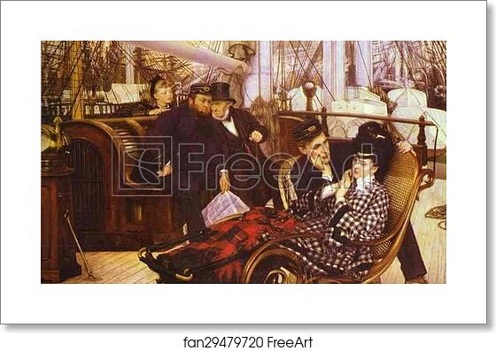 Free art print of The Last Evening by Jacques Joseph Tissot (A.K.A. James Tissot) Free art print of The Last Evening by Jacques Joseph Tissot (A.K.A. James Tissot)