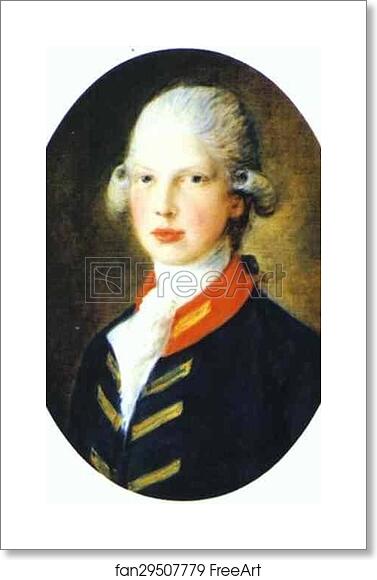 Free art print of Portrait of Prince Edward, Later Duke of Kent by Thomas Gainsborough Free art print of Portrait of Prince Edward, Later Duke of Kent by Thomas Gainsborough