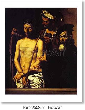 Free art print of Ecce Homo by Caravaggio