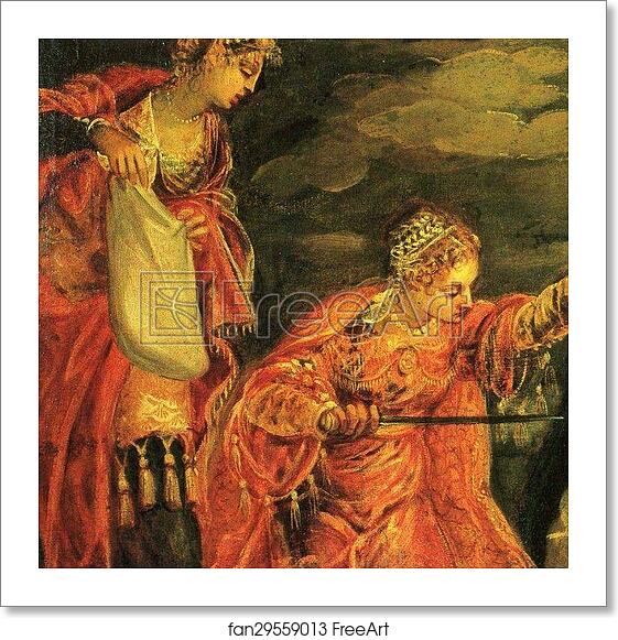 Free art print of Judith and Holofernes. Detail by Jacopo Robusti, Called Tintoretto Free art print of Judith and Holofernes. Detail by Jacopo Robusti, Called Tintoretto