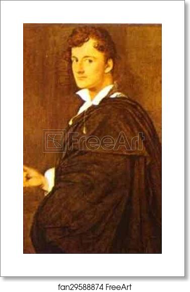 Free art print of Portrait of Lorenzo Bartolini by Jean-Auguste-Dominique Ingres Free art print of Portrait of Lorenzo Bartolini by Jean-Auguste-Dominique Ingres