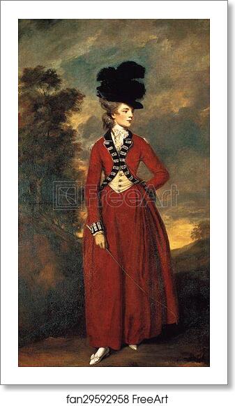 Free art print of Lady Worsley by Sir Joshua Reynolds Free art print of Lady Worsley by Sir Joshua Reynolds