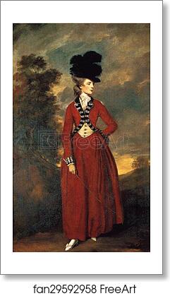 Free art print of Lady Worsley by Sir Joshua Reynolds