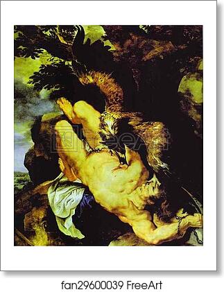 Free art print of Chained Prometheus by Peter Paul Rubens