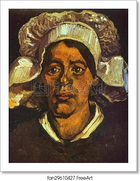 Free art print of A Peasant Woman in White Cap by Vincent Van Gogh Free art print of A Peasant Woman in White Cap by Vincent Van Gogh