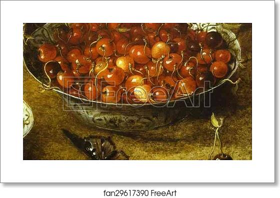 Free art print of Still Life with Cherries and Strawberries in Porcelain Bowls. Detail by Osias Beert Free art print of Still Life with Cherries and Strawberries in Porcelain Bowls. Detail by Osias Beert