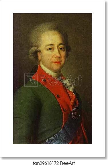 Free art print of Portrait of Baron A. N. Stroganoff by Dmitry Levitzky Free art print of Portrait of Baron A. N. Stroganoff by Dmitry Levitzky