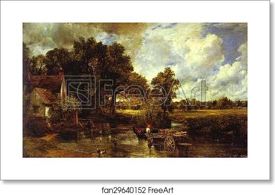 Free art print of Landscape: Noon (The Hay-Wain) by John Constable Free art print of Landscape: Noon (The Hay-Wain) by John Constable