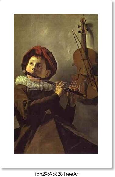 Free art print of Boy Playing a Flute by Judith Leyster Free art print of Boy Playing a Flute by Judith Leyster